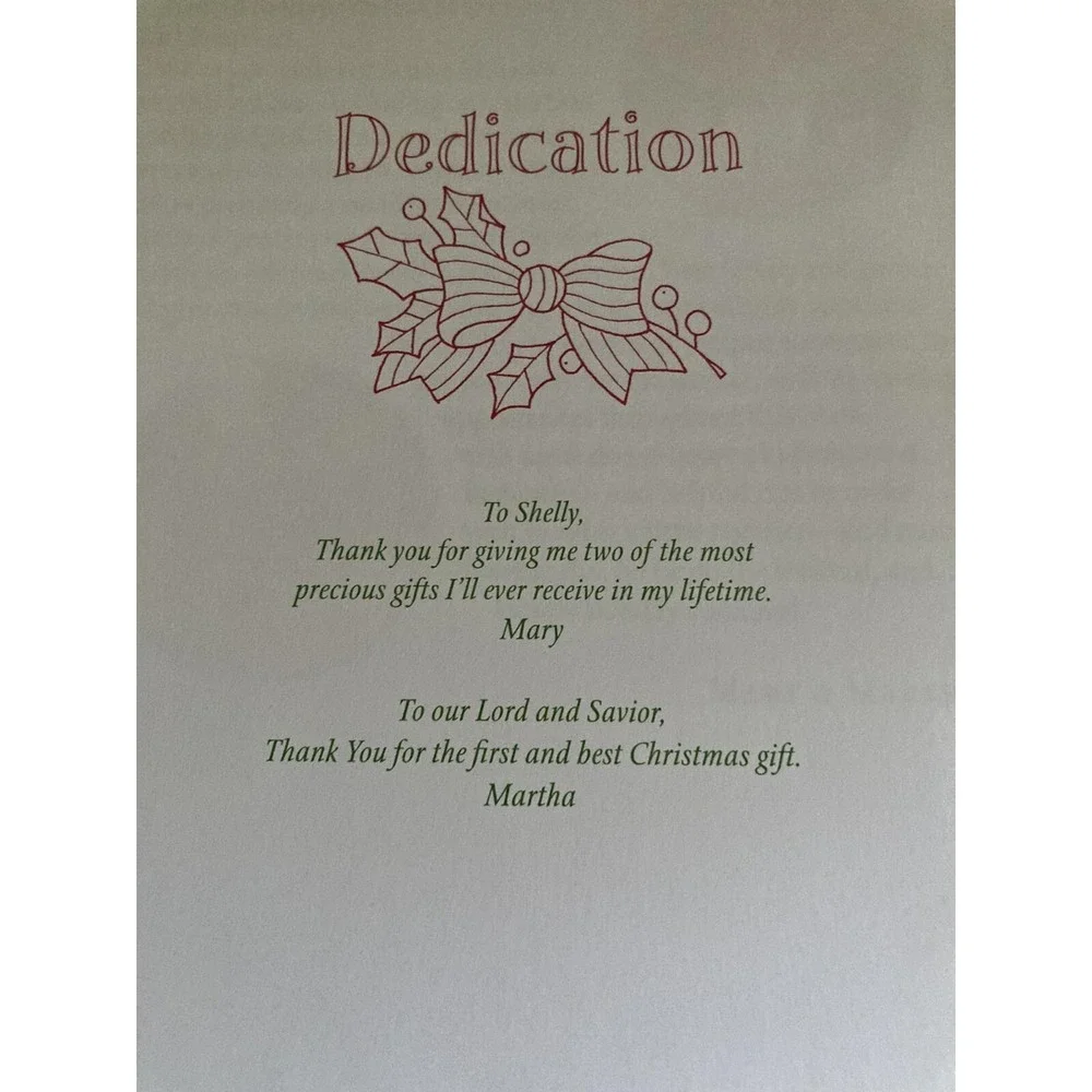 Mary & Martha Cookin' Up Christmas Cookbook Spiral Bound 2006 Holiday Recipes